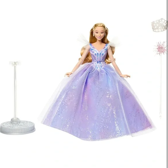 Glinda from Wicked For Good Movie the Good Witch Doll - Purple by Mattel NWB